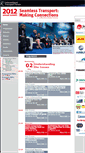 Mobile Screenshot of 2012.internationaltransportforum.org